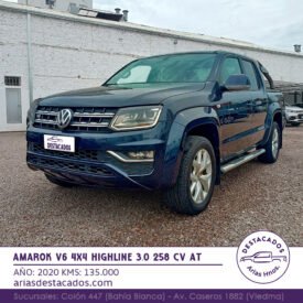 AMAROK V6 4X4 HIGHLINE 3.0 258cv AT – 2020