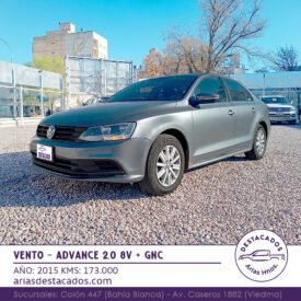 VENTO ADVANCE 2.0 8v – 2015