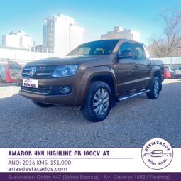 AMAROK 4X4 HIGHLINE PK 180cv AT – 2016