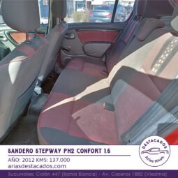 SANDERO STEPWAY PH2 CONFORT 1.6 – 2012 lleno