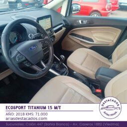 ECOSPORT TITANIUM 1.5 M/T – 2018 lleno