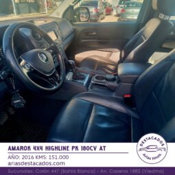 AMAROK 4X4 HIGHLINE PK 180cv AT – 2016 lleno