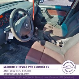 SANDERO STEPWAY PH2 CONFORT 1.6 – 2012 lleno