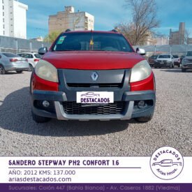 SANDERO STEPWAY PH2 CONFORT 1.6 – 2012