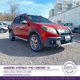 SANDERO STEPWAY PH2 CONFORT 1.6 – 2012