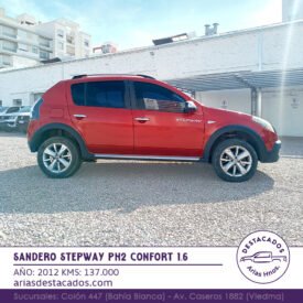 SANDERO STEPWAY PH2 CONFORT 1.6 – 2012