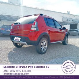 SANDERO STEPWAY PH2 CONFORT 1.6 – 2012
