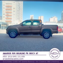 AMAROK 4X4 HIGHLINE PK 180cv AT – 2016 lleno