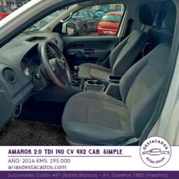 AMAROK 2.0 TDI 140 CV 4X2 CAB. SIMPLE – 2014 lleno