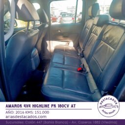AMAROK 4X4 HIGHLINE PK 180cv AT – 2016 lleno