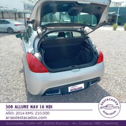 308 ALLURE NAV 1.6 HDI – 2014 lleno