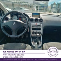 308 ALLURE NAV 1.6 HDI – 2014 lleno