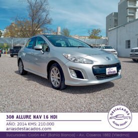 308 ALLURE NAV 1.6 HDI – 2014