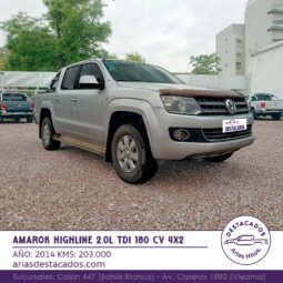 AMAROK HIGHLINE 2.0 180 CV 4X2 2014 lleno