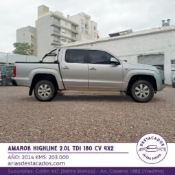 AMAROK HIGHLINE 2.0 180 CV 4X2 2014 lleno