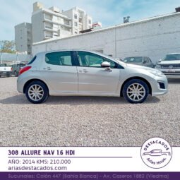 308 ALLURE NAV 1.6 HDI – 2014 lleno