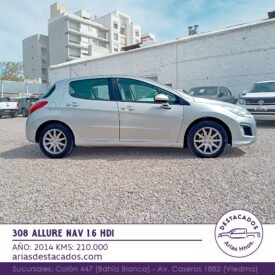 308 ALLURE NAV 1.6 HDI – 2014
