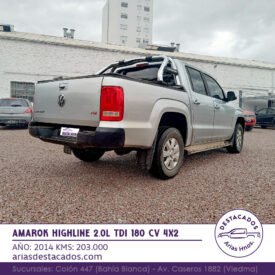AMAROK HIGHLINE 2.0 180 CV 4X2 2014