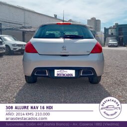 308 ALLURE NAV 1.6 HDI – 2014 lleno