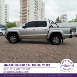 AMAROK HIGHLINE 2.0 180 CV 4X2 2014 lleno