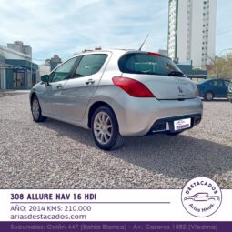 308 ALLURE NAV 1.6 HDI – 2014 lleno