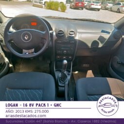 LOGAN 1.6 8V PACK 1 + GNC 2013 lleno