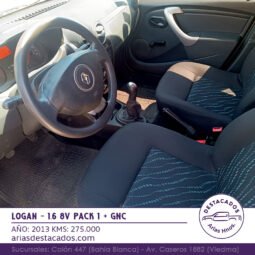 LOGAN 1.6 8V PACK 1 + GNC 2013 lleno