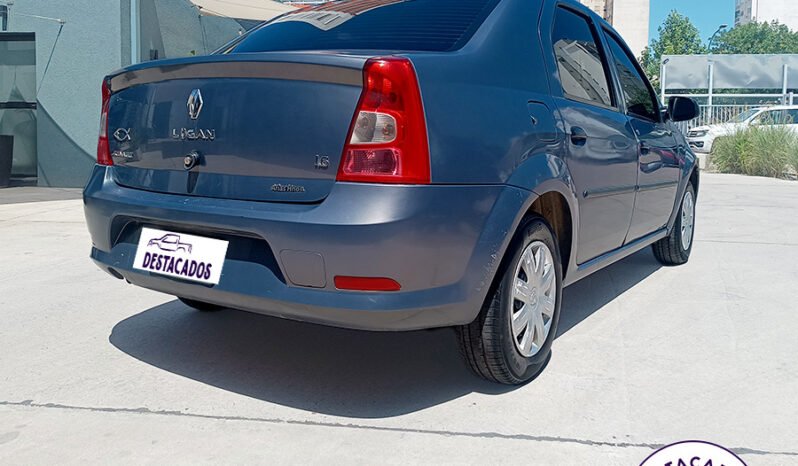 LOGAN 1.6 8V PACK 1 + GNC 2013 lleno