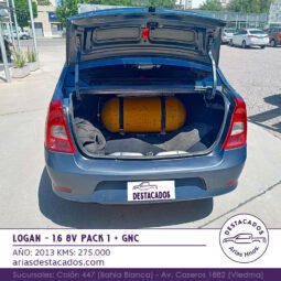 LOGAN 1.6 8V PACK 1 + GNC 2013 lleno