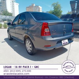 LOGAN 1.6 8V PACK 1 + GNC 2013 lleno