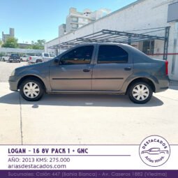 LOGAN 1.6 8V PACK 1 + GNC 2013 lleno