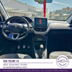 208 FELINE 1.6 2018 lleno