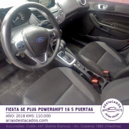 FIESTA SE PLUS POWERSHIFT 1.6 5 PUERTAS – 2018 lleno