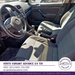 VENTO VARIANT ADVANCE 2.0 TDI – 2013 lleno
