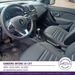 SANDERO INTENS 1.6 CVT – 2024 lleno