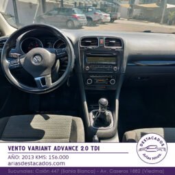 VENTO VARIANT ADVANCE 2.0 TDI – 2013 lleno
