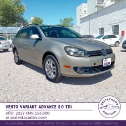 VENTO VARIANT ADVANCE 2.0 TDI – 2013 lleno