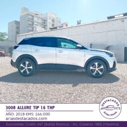 3008 ALLURE TIP 1.6 THP 2018 lleno