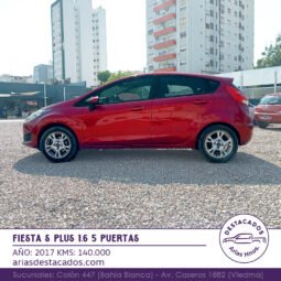 FIESTA S PLUS 1.6 5 PUERTAS – 2017 lleno
