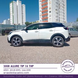 3008 ALLURE TIP 1.6 THP 2018 lleno