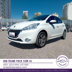 208 FELINE PACK CUIR 1.6 – 2015
