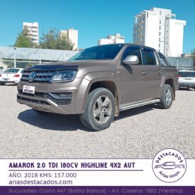 AMAROK 2.0 TDI 180CV HIGHLINE 4X2 AUT – 2018