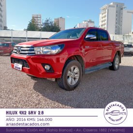 HILUX 4X2 SRV 2.8 – 2016