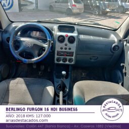 BERLINGO FURGON 1.6 HDI BUSINESS – 2018 lleno