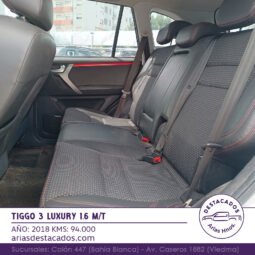 TIGGO 3 LUXURY 1.6 M/T – 2018 lleno