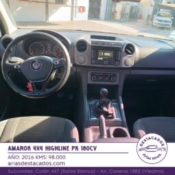 AMAROK 4X4 HIGHLINE PK 180cv – 2016 lleno