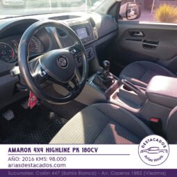AMAROK 4X4 HIGHLINE PK 180cv – 2016 lleno