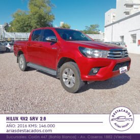 HILUX 4X2 SRV 2.8 – 2016