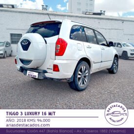 TIGGO 3 LUXURY 1.6 M/T – 2018
