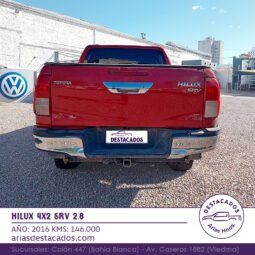 HILUX 4X2 SRV 2.8 – 2016 lleno